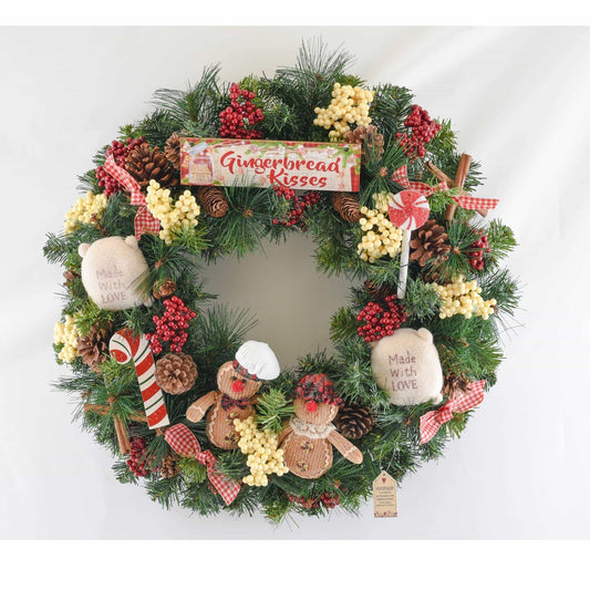 Ginger Bread Wreath 60cm