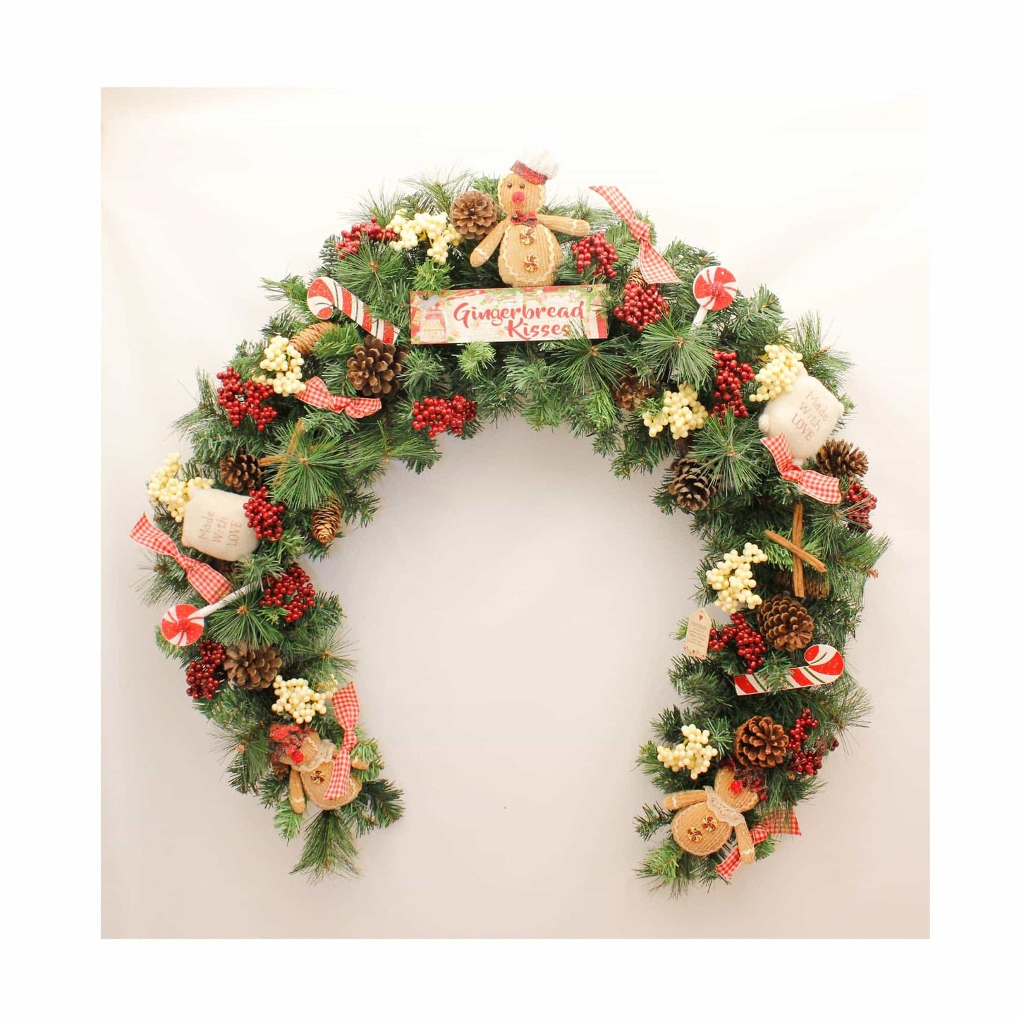 Gingerbread Swag 6ft