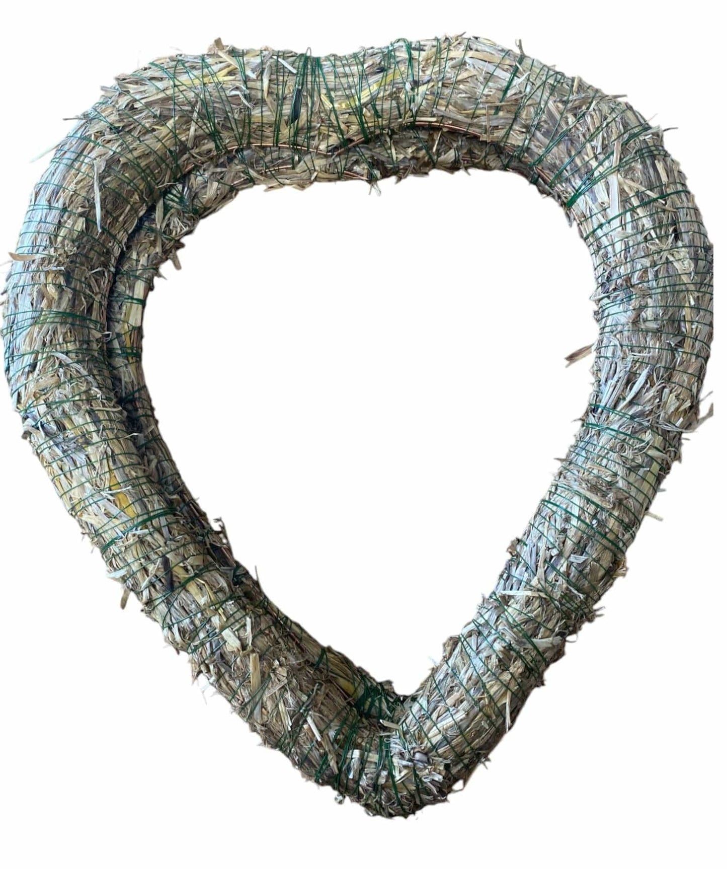 18'' Straw Heart (Pack of 1)