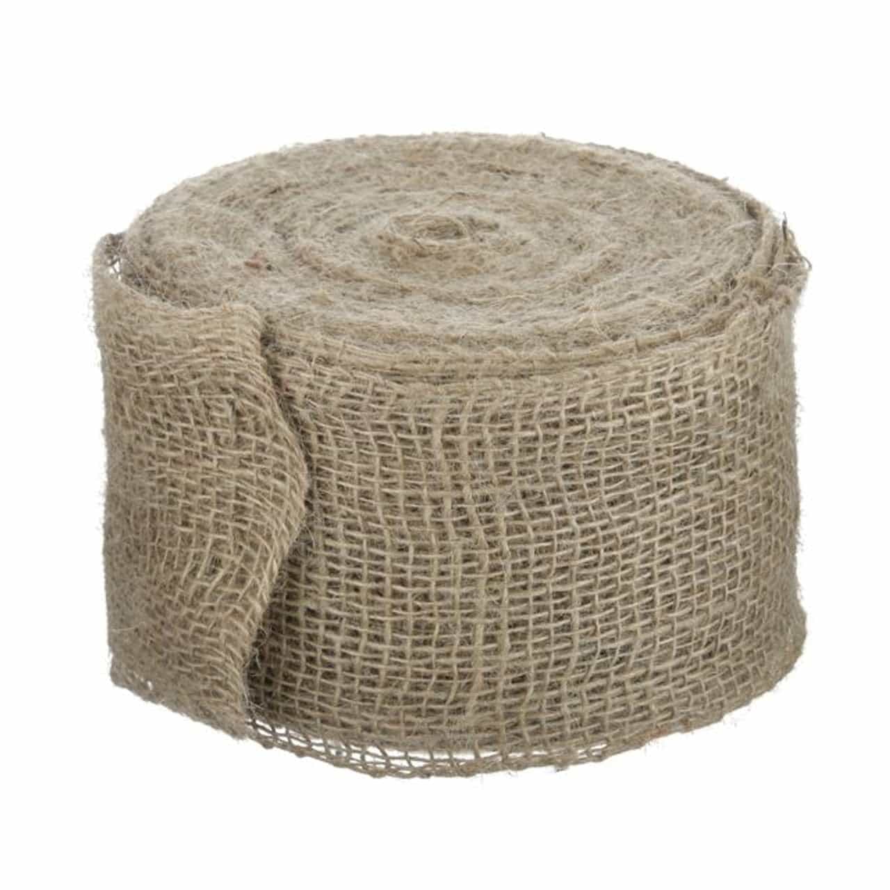 Jute Ribbon 10cm x 25m