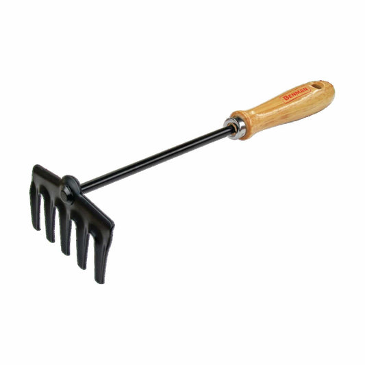 Rake 5 Teeth With Wood Handle - BENMAN
