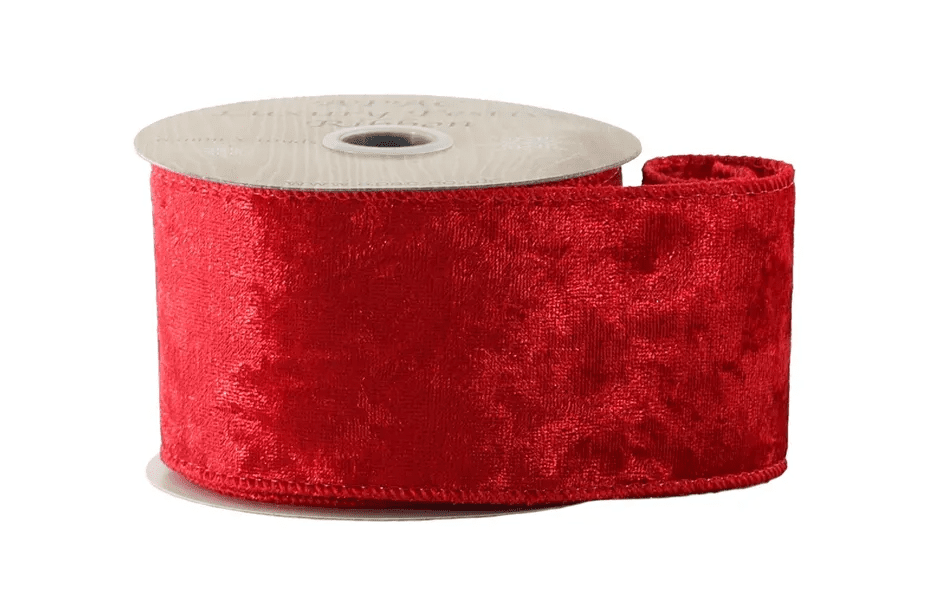 Red Velvet Ribbon 2.5”x 10yards