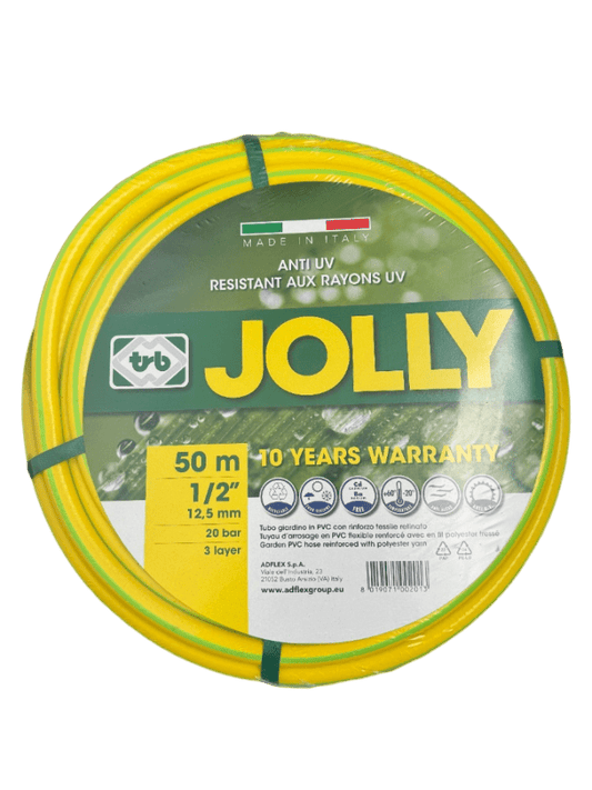 JOLLY GARDEN HOSE 1/2 Inch (50m and 25m)