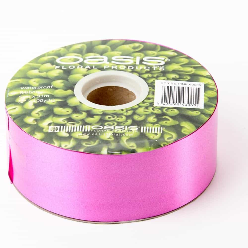 Poly Ribbon 50mm x 100yards Assorted Colours