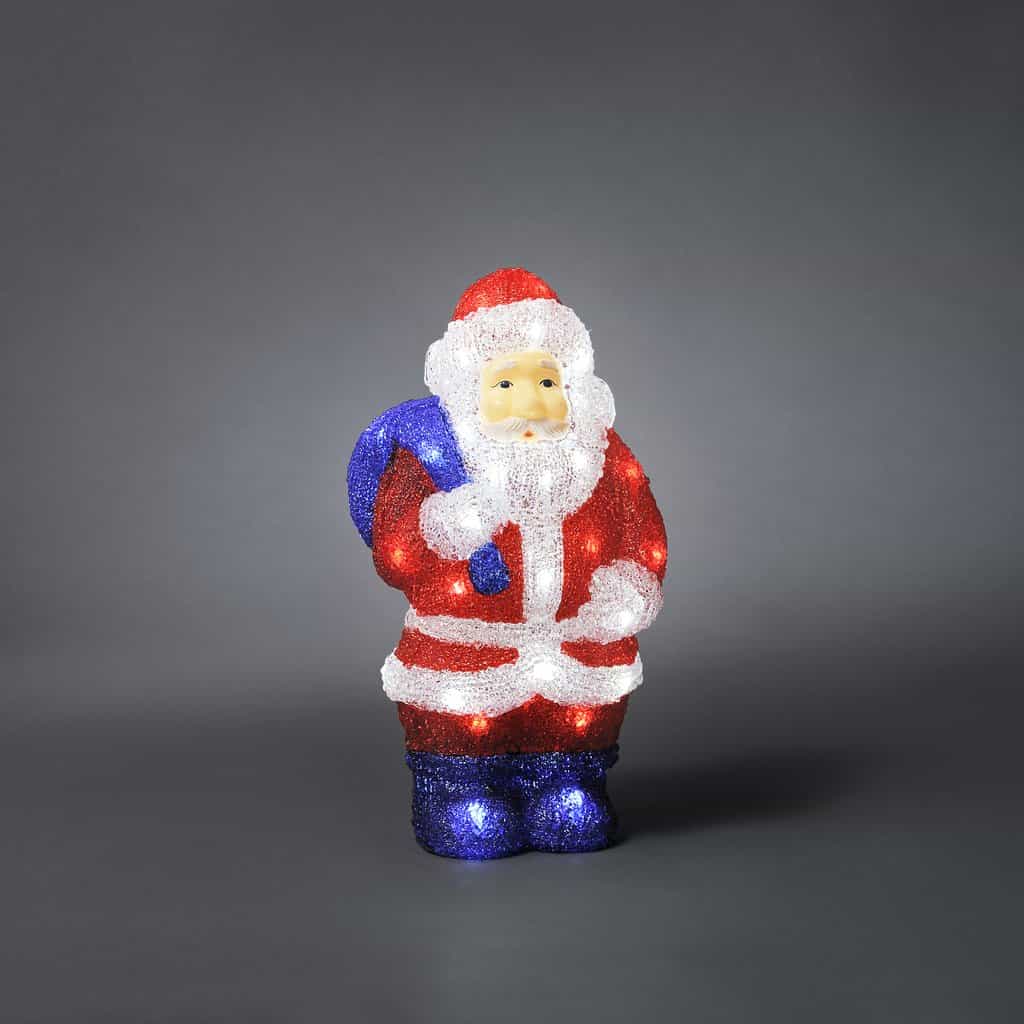 Acrylic Santa 36 cm