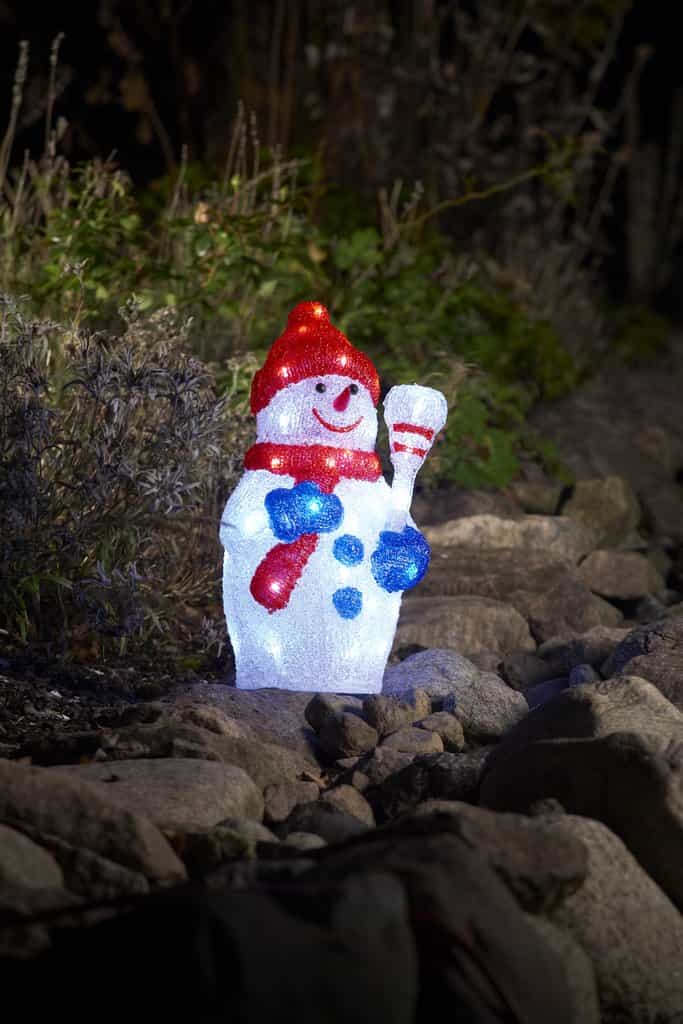 Acrylic Snowman 38 cm