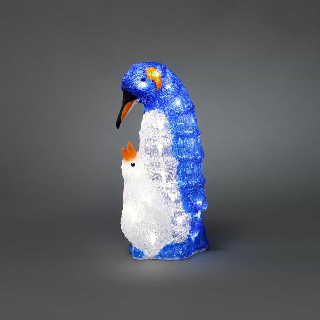 Acrylic Penguin Family 40cm