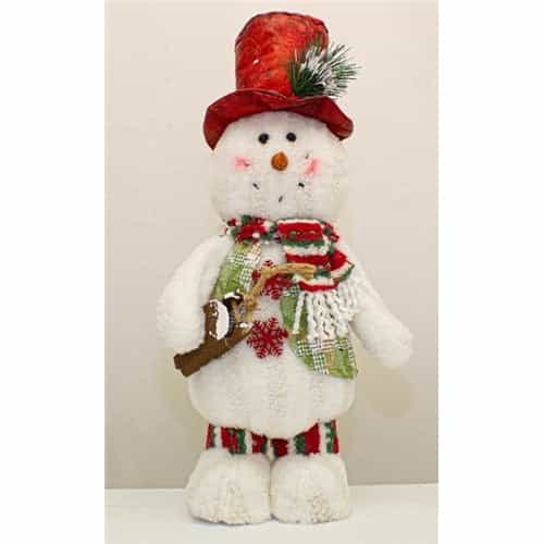 FROSTY SMALL STANDING SNOWMAN