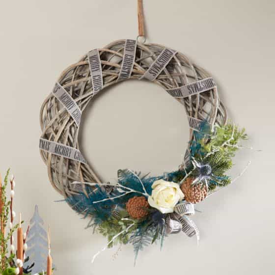 Vostok Willow Wreath - Grey Wash