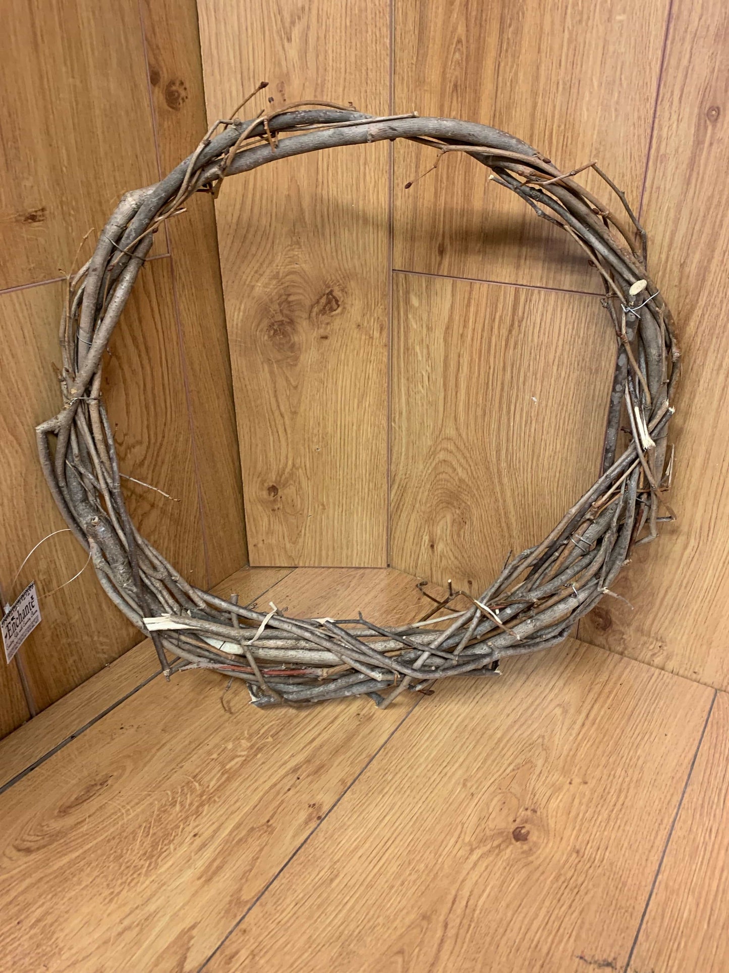 Round Willow Cradle Moon Wreath 45cm