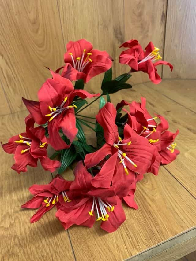 Poinsettias Artificial Flowers