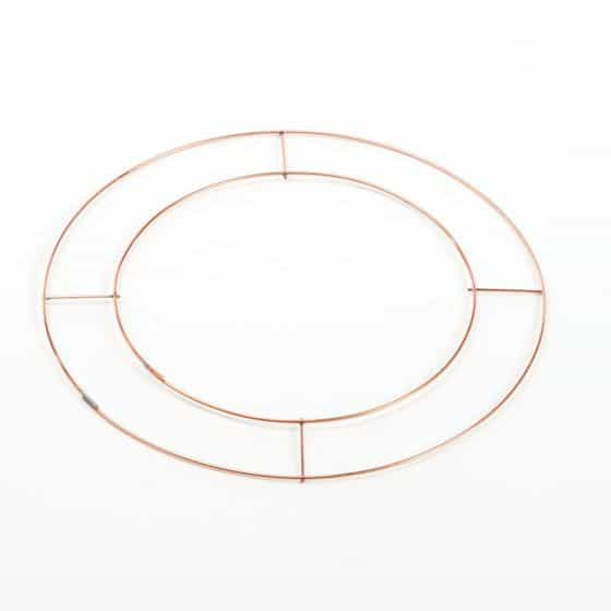 Flat Wire Wreath Ring Frames