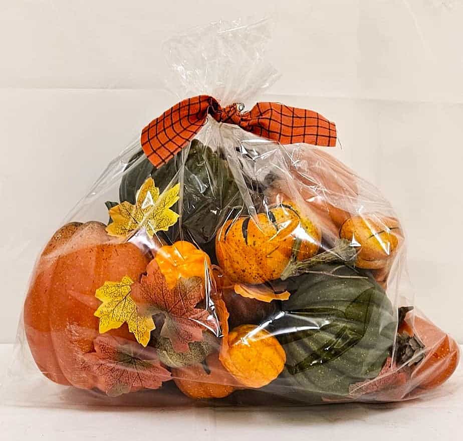 Autumn Artificial Pumpkins and  Picks