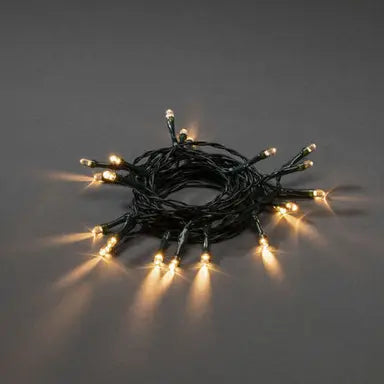 40 LED White Lights with 6-Hour Timer – Indoor & Outdoor