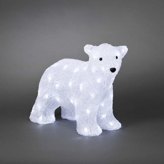 Acrylic Bear 41cm, LED