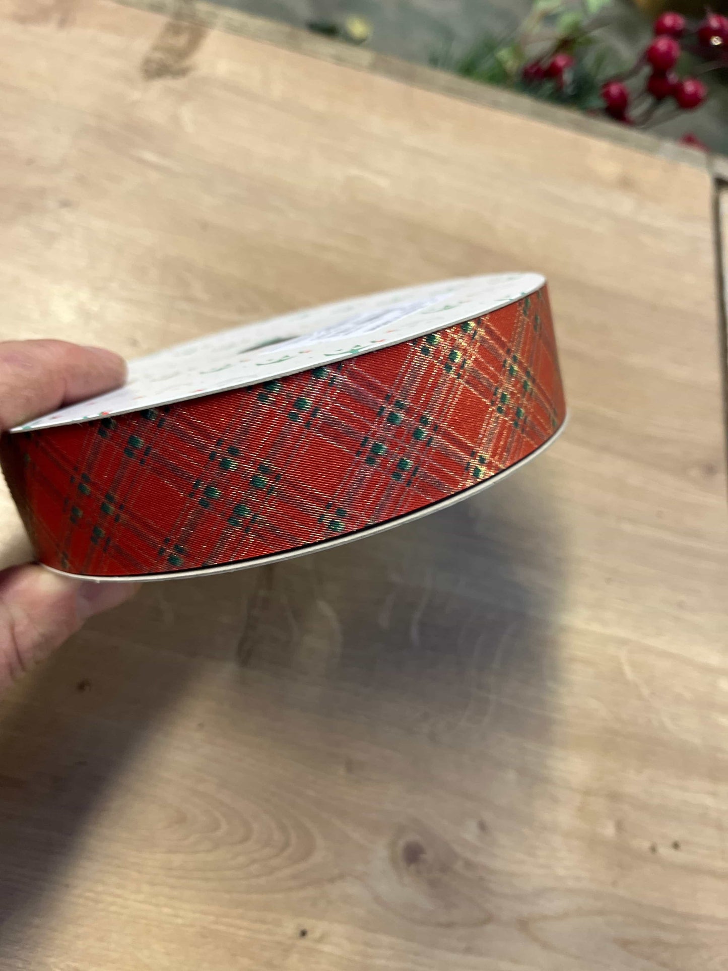 Tartan Ribbon Reel 31MM X 10M