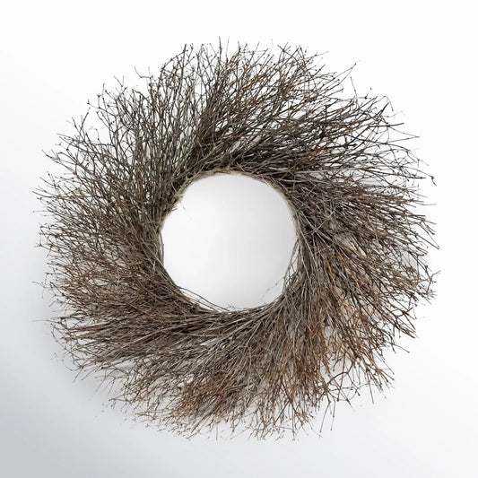 Natural Dried Twig Wreath
