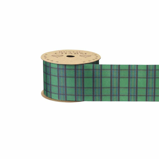 Festive Forest Tartan Ribbon - 50mm x 10m