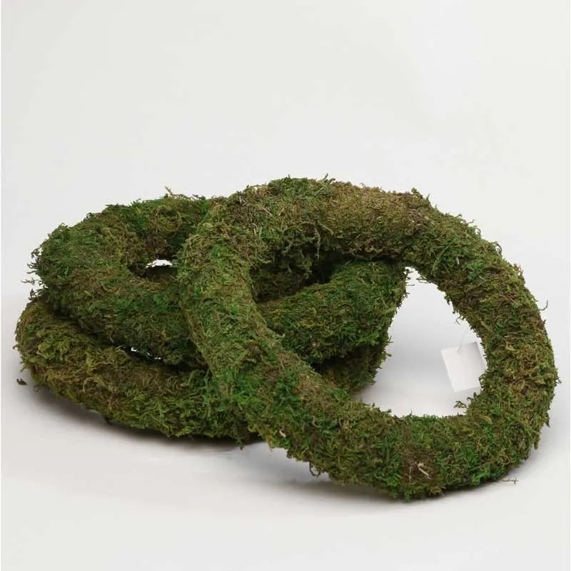 Green Moss Wreath Ring