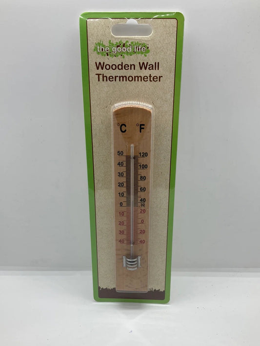 BEECH WALL THERMOMETER