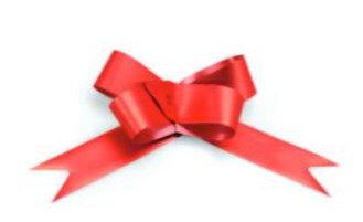 Poly Ribbon Mini Pull Bows - Box of 100 (PVC)