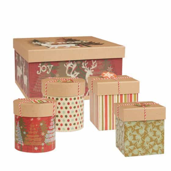 Christmas Hat Boxes