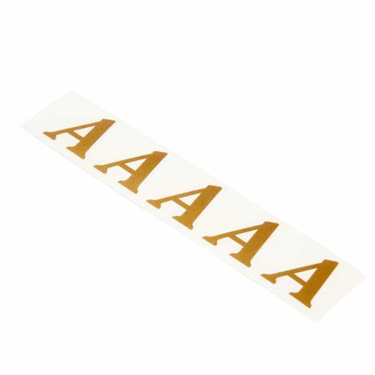 Vinyl Lettering System - Sheet of 5