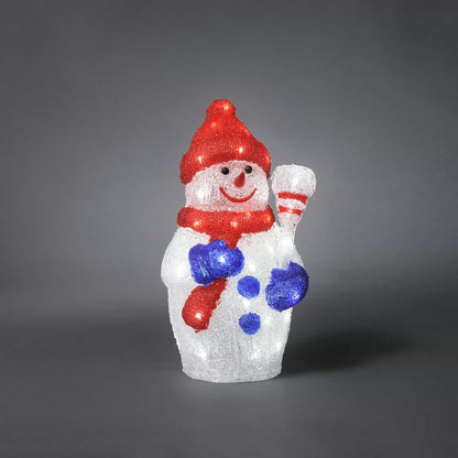 Acrylic Snowman 38 cm
