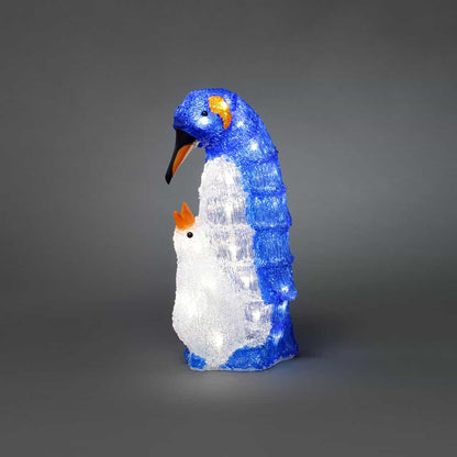 Acrylic Penguin Family 40cm