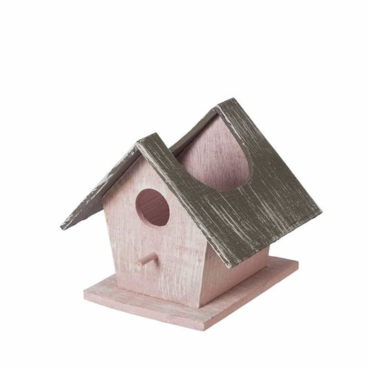 Pink Sofia Lined Bird House