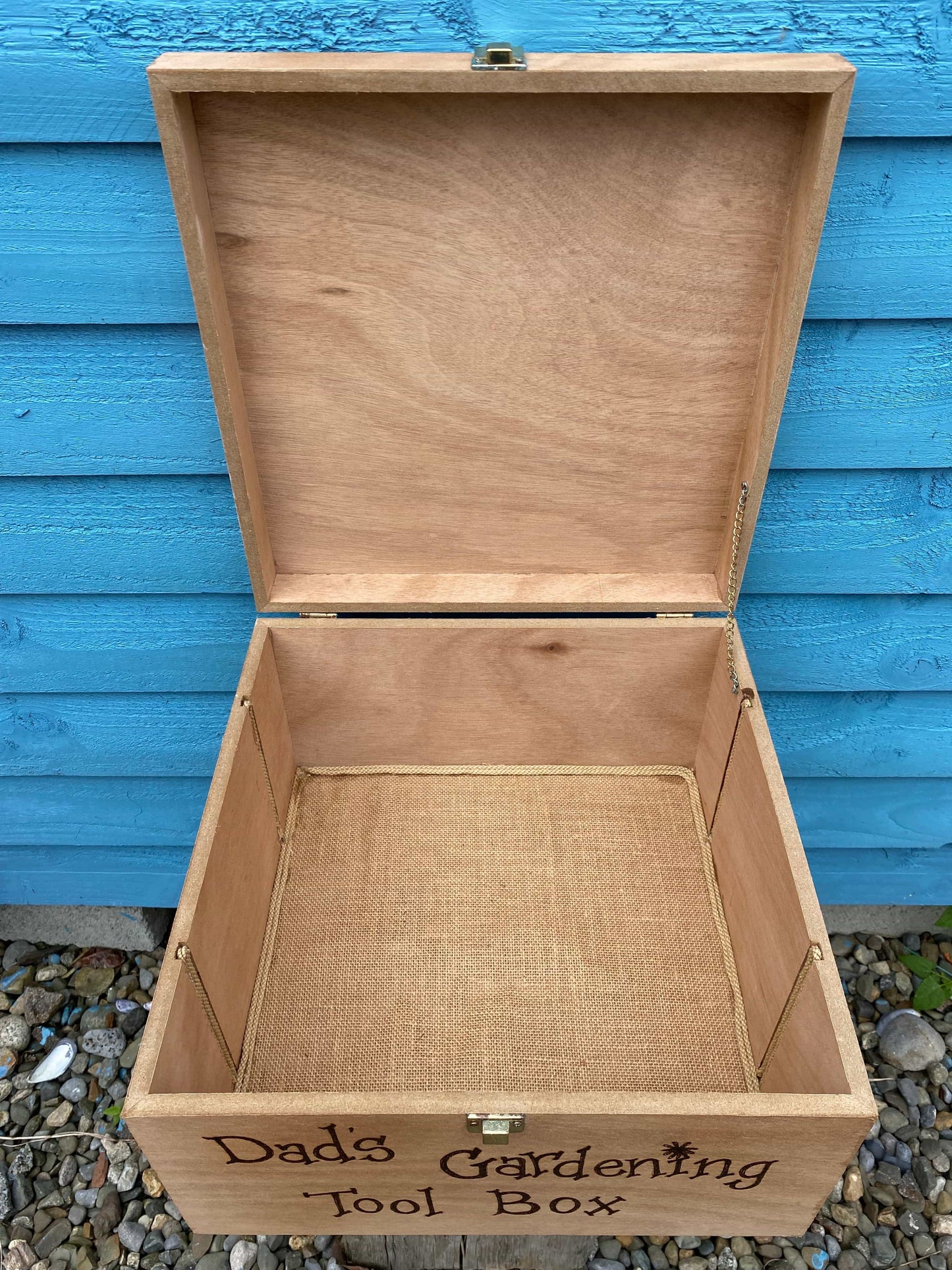 Shell's Driftwood personalised storage box
