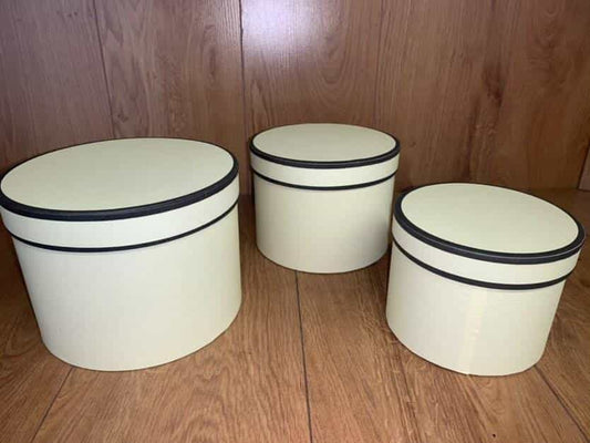 Hat box set of 3 - Various Styles