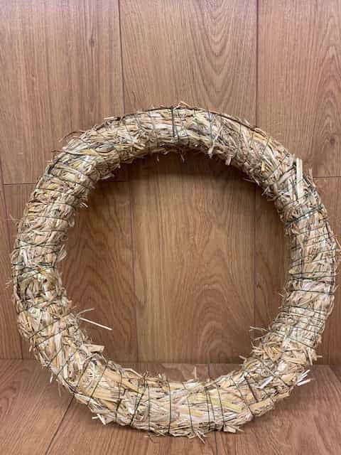 Straw Wreath Rings