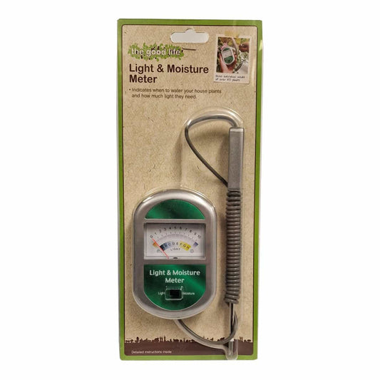 Light and moisture meter