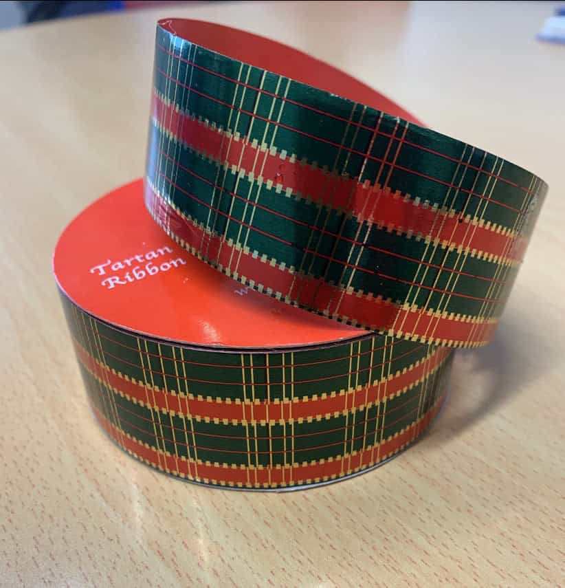 Poly Ribbon 50mm x 100yards Assorted Colours