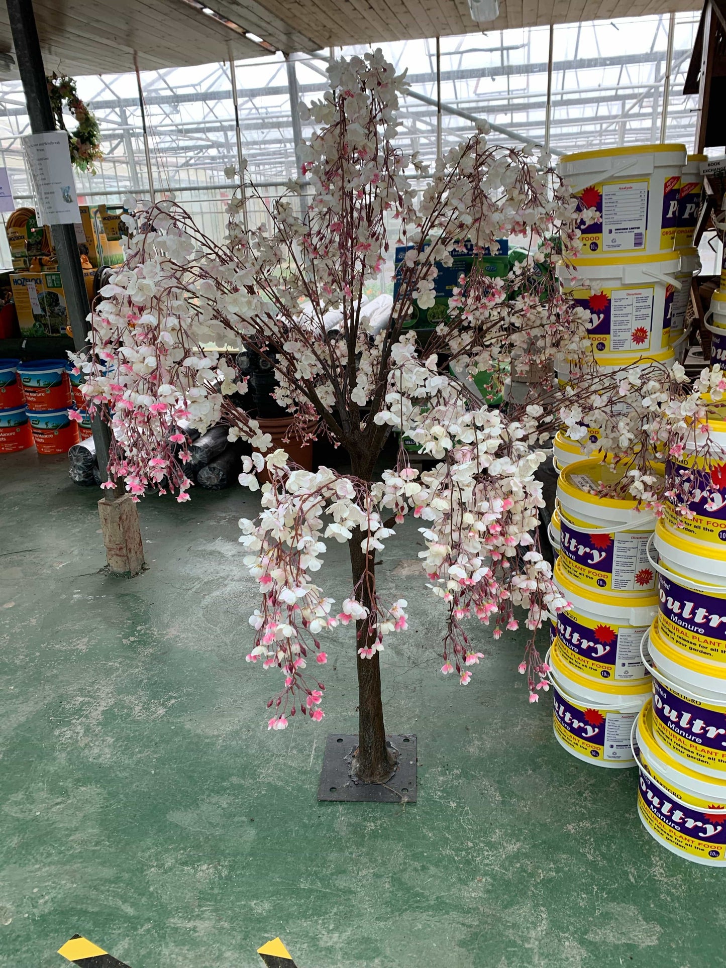 Pink Cherry Blossom Tree (Artificial)