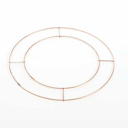 Flat Wire Wreath Ring Frames
